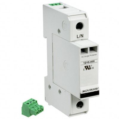 Heavy Duty 1210-1S-400 AC Surge Suppression IC 20 kA Rating DIN Rail Mounting