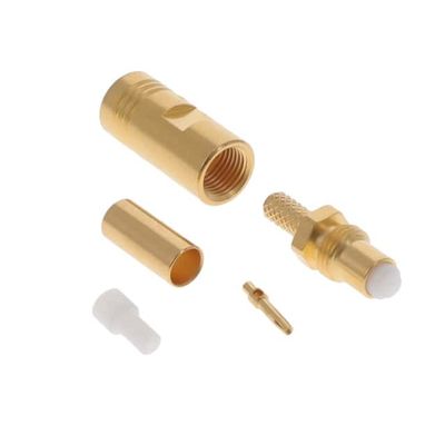 electronics R114075000 RF Coax Connectors 25.1mm Length Crimp Termination